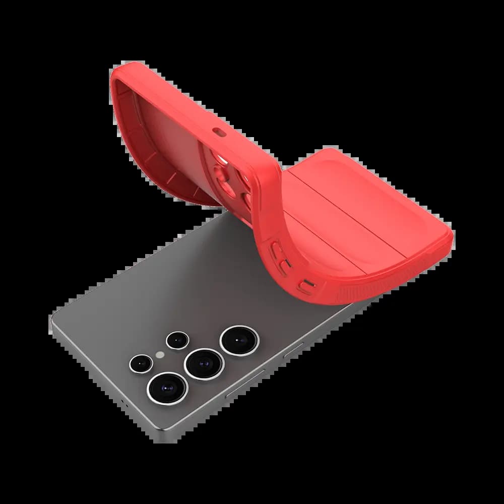 Coque de protection antichoc renforcée – Samsung Galaxy S25 Ultra – PROTECT IX008 Rouge - Vue 3