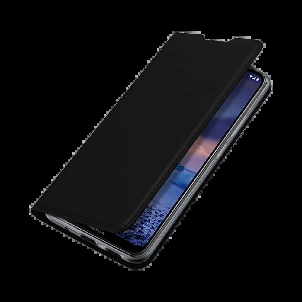 Housse folio Nokia 5.4 porte-carte – Dux Ducis Skin Pro Noir - Vue 3