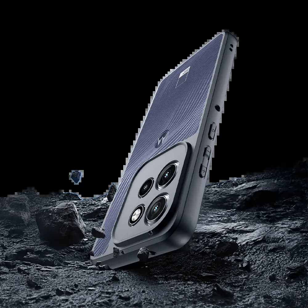 Coque anti-chocs finition mate – Motorola Edge 50 Neo – Dux Ducis Aimo Noir - Vue 4