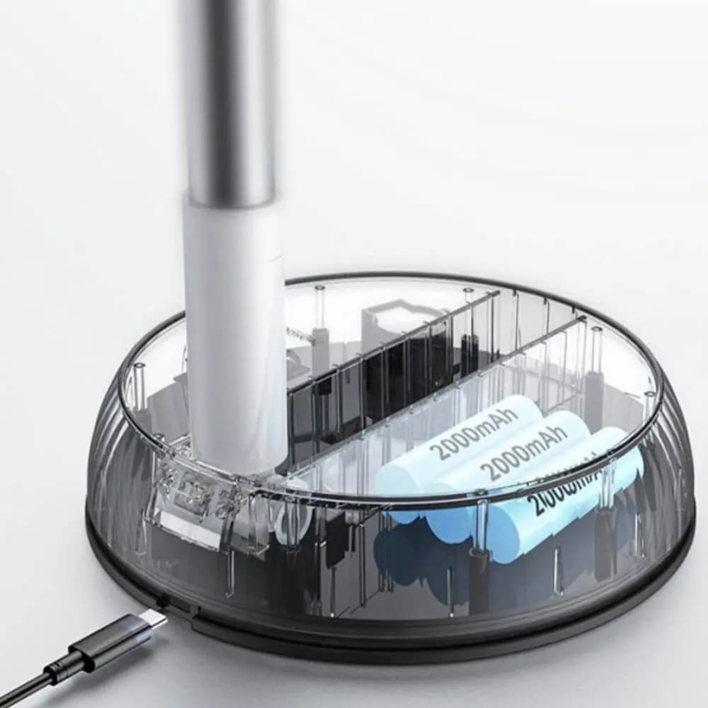 Ventilateur sur Pied Yesido Pliable et Ajustable (avec Télécommande) Blanc - Vue 22