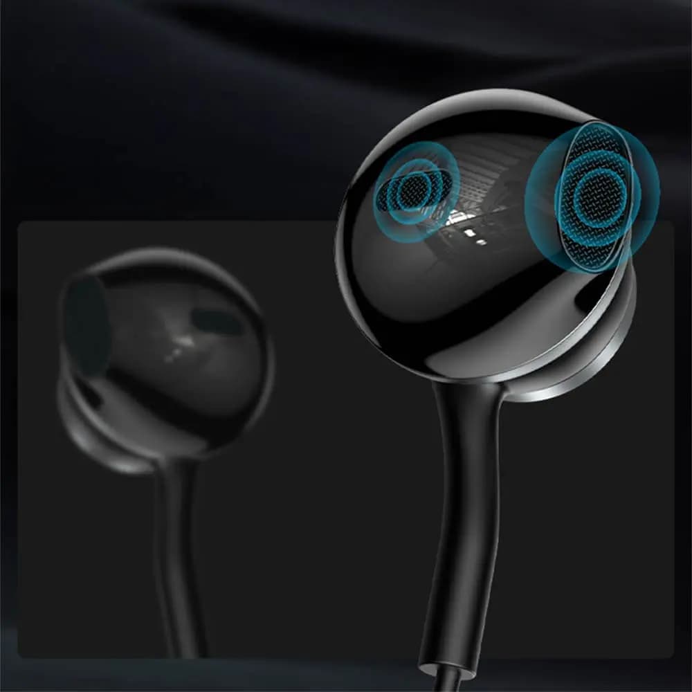 Écouteurs filaires USB-C avec micro & télécommande - Yesido YH41 Noir - Vue 5