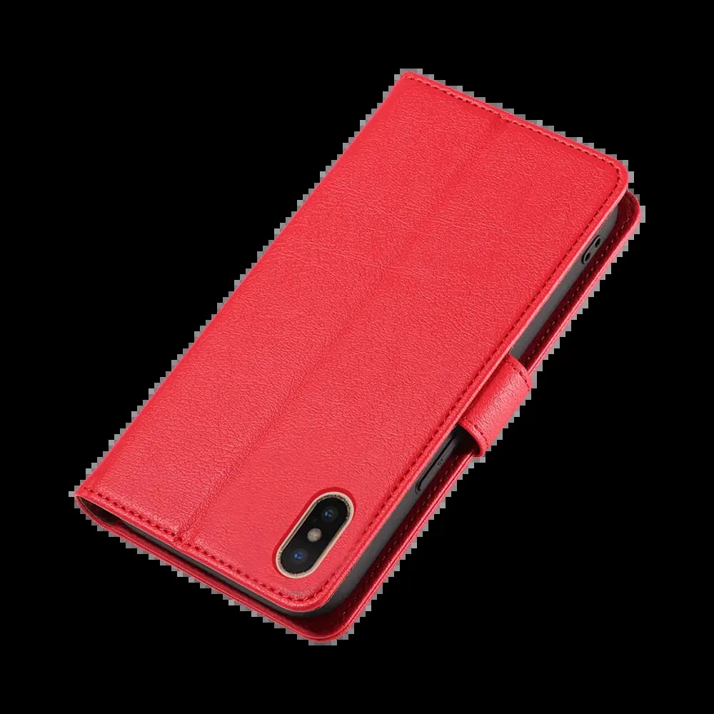 Housse folio anti-RFID iPhone XS Max – PROTECT IP011 Rouge - Vue 6