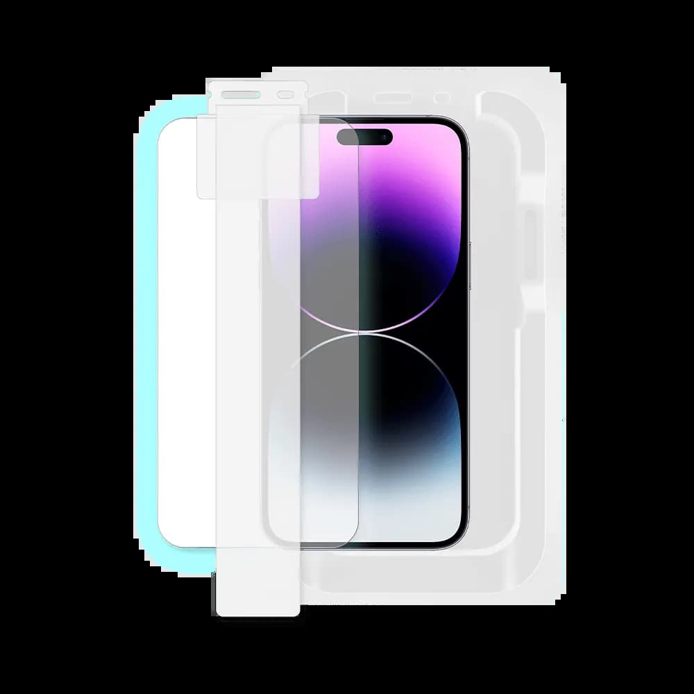 Verre trempé (x2) iPhone 14 Pro Max - applicateur installation facile - PROTECT - Vue 2