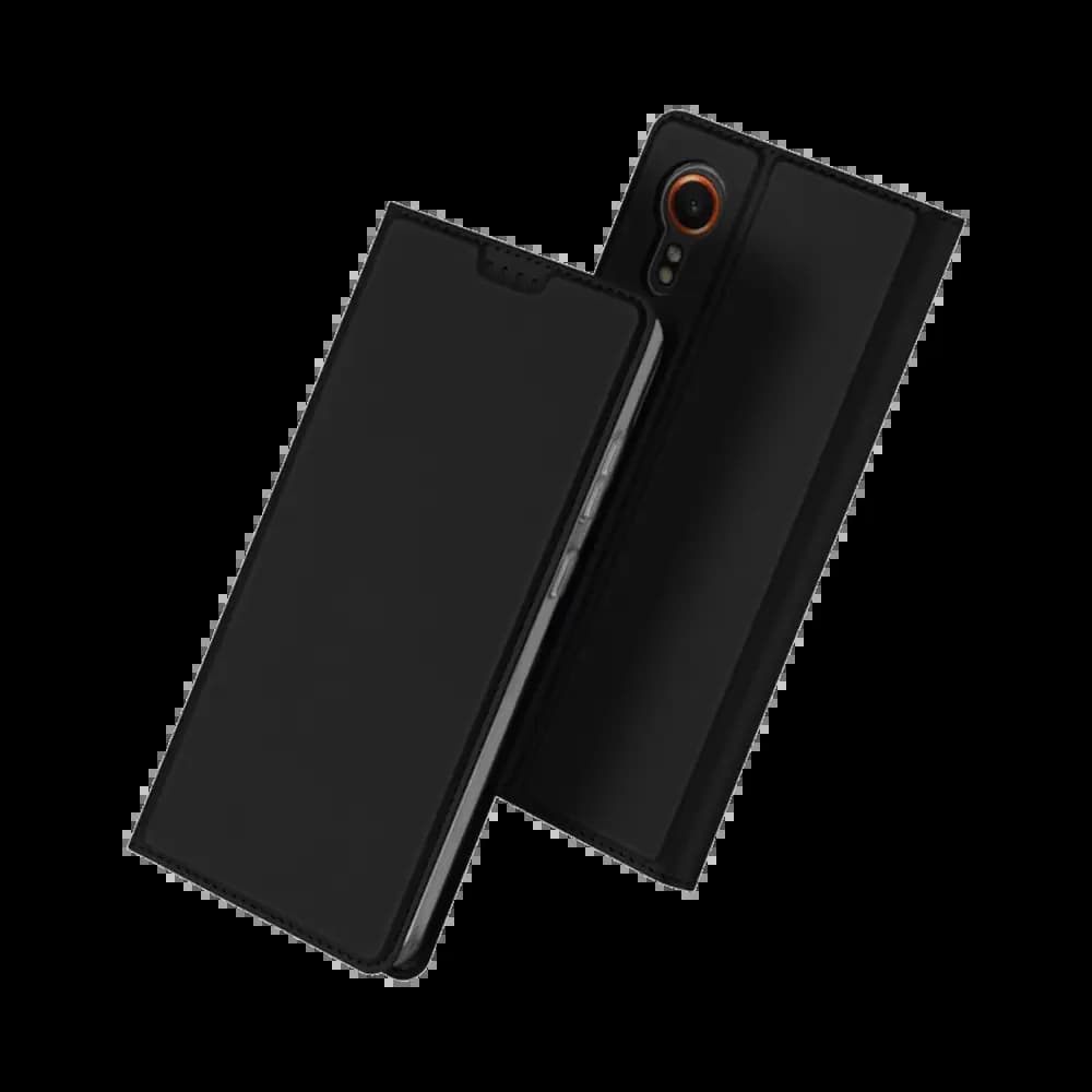Housse folio Samsung Galaxy Xcover 7 porte-carte – Dux Ducis Skin Pro Noir