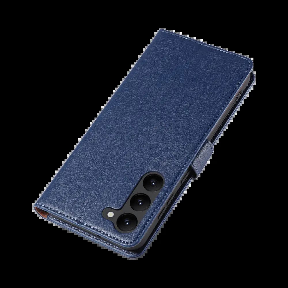 Housse folio anti-RFID Samsung Galaxy S21 – PROTECT IP011 Bleu Marine - Vue 6