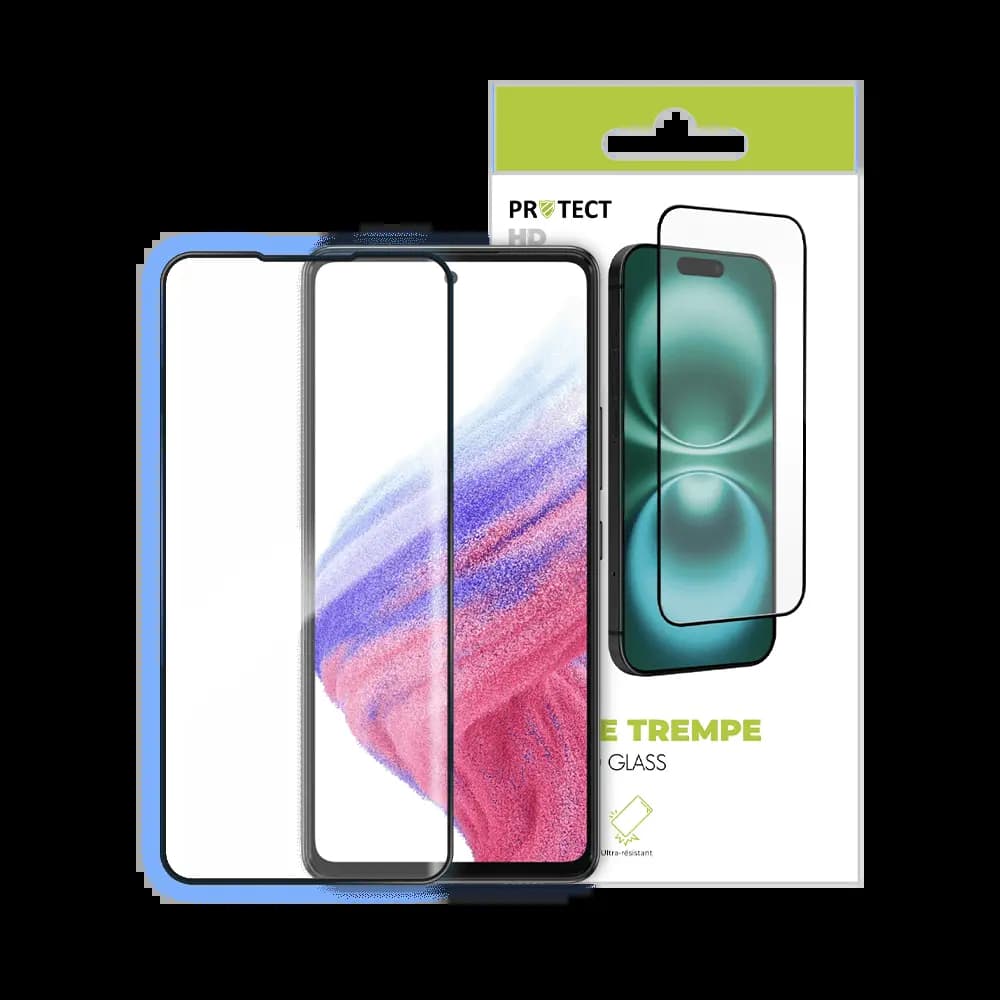 Verre trempé Samsung Galaxy A52 / A53 5G - protection écran 9H - PROTECT Transparent - Vue 2