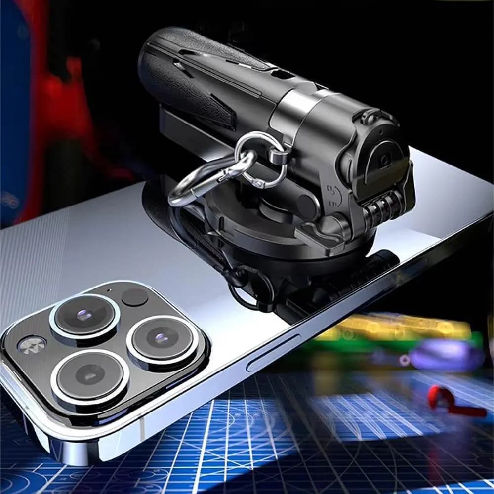 Trépied pour Smartphone Magnétique Bluetooth 360° Noir - Vue 4