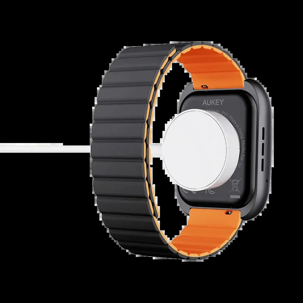 Montre connectée Aukey 1 Ultra avec écran AMOLED 2" incurvé - Noir - Vue 4