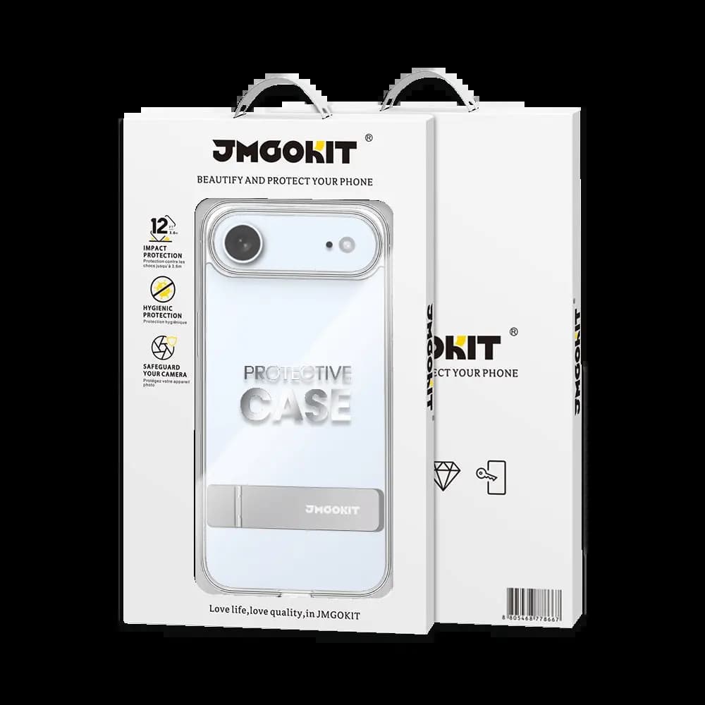 Coque de Protection Metal Bracket JMGOKIT pour Apple iPhone Air Transparent - Vue 3