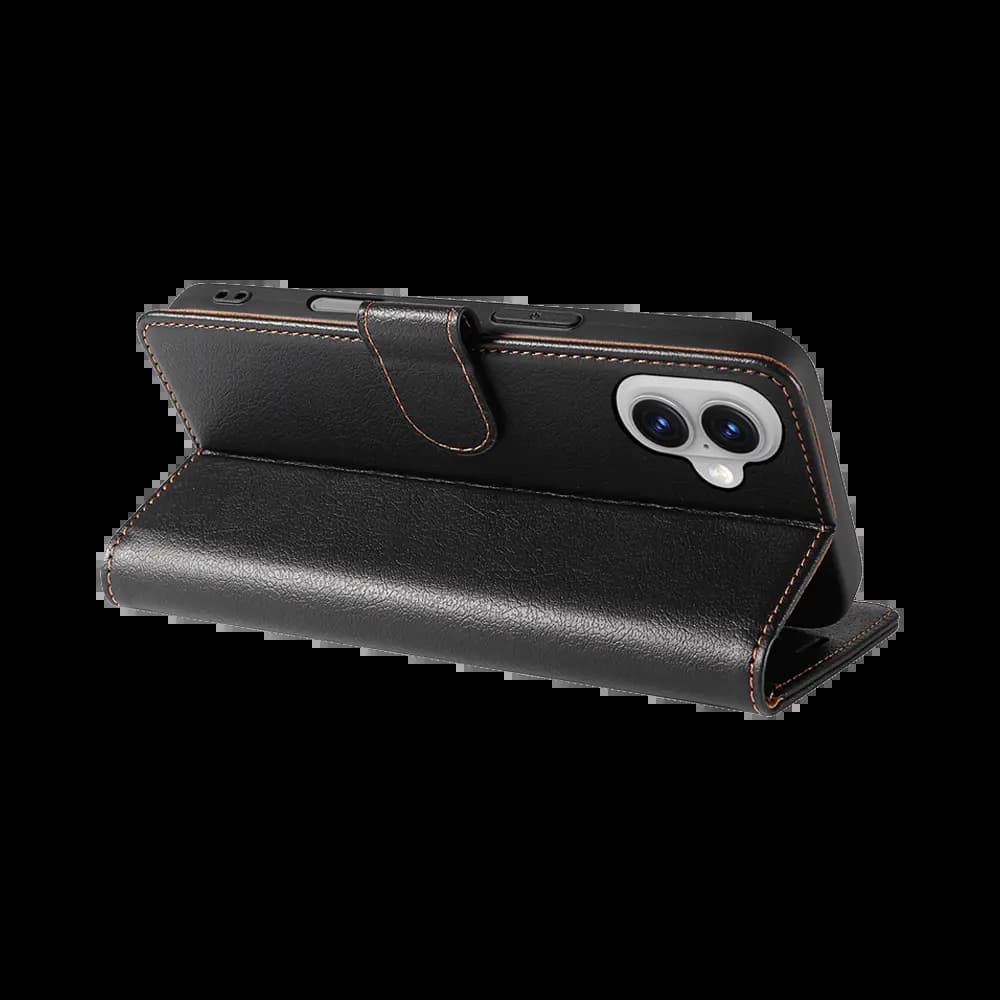 Housse folio anti-RFID iPhone 17 – PROTECT IP011 Noir - Vue 2