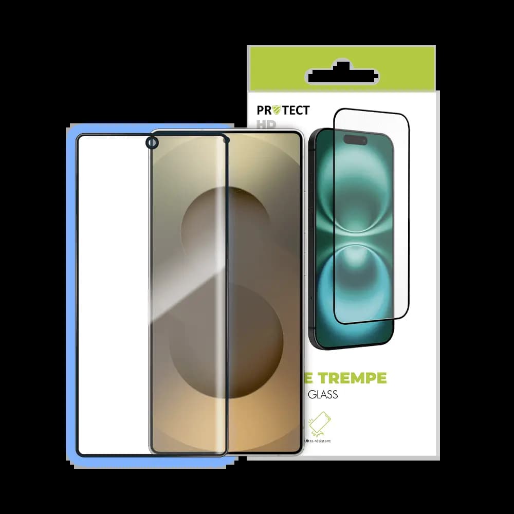 Verre trempé Samsung Galaxy S25 Ultra - protection écran 9H - PROTECT Transparent - Vue 3