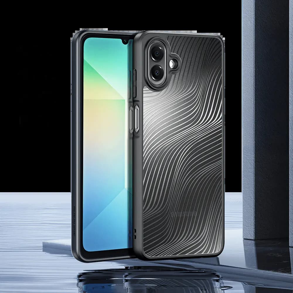 Coque anti-chocs finition mate – Samsung Galaxy A07 4G – Dux Ducis Aimo Noir - Vue 3