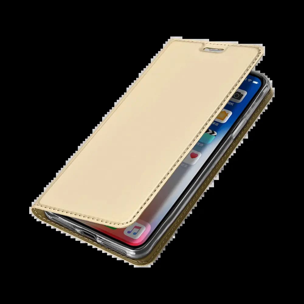 Housse folio iPhone XR Porte-Carte – Dux Ducis Skin Pro Bleu - Vue 3