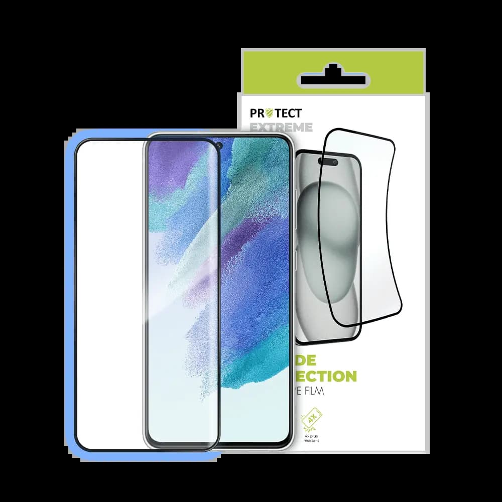 Film de protection extrême 7H – Samsung Galaxy S21 FE – PROTECT Transparent - Vue 3
