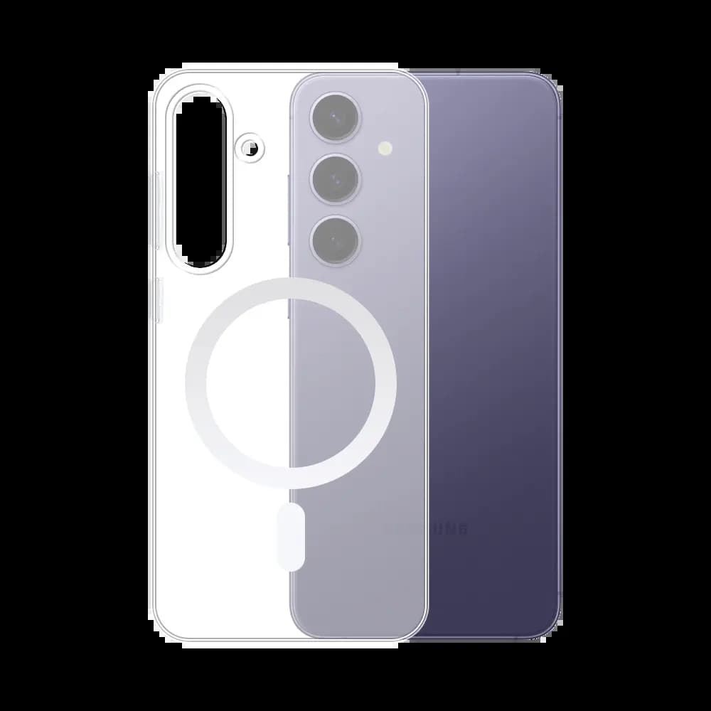 Coque transparente silicone MagSafe – Samsung Galaxy S24+ 5G
