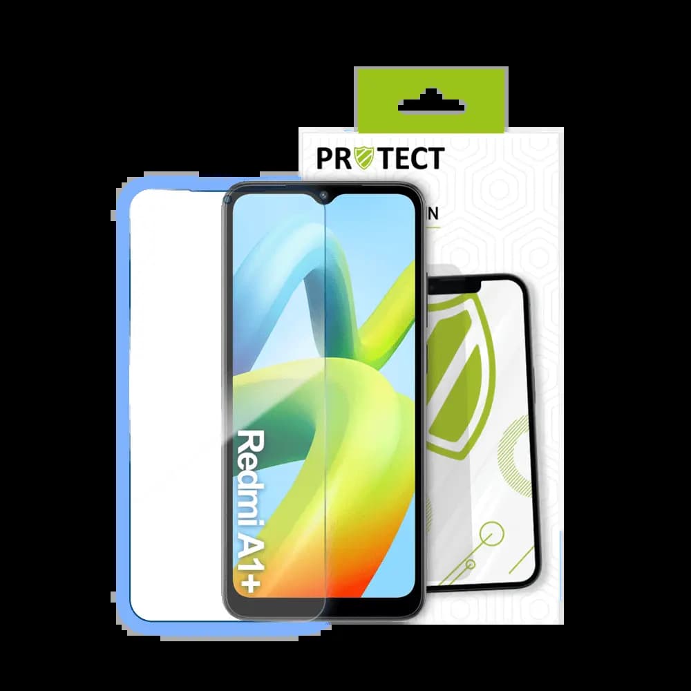 Verre trempé 9H – protection écran Xiaomi Redmi A1+ – PROTECT Transparent - Vue 2