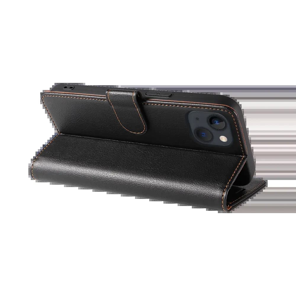 Housse folio anti-RFID iPhone 13 – PROTECT IP011 Noir - Vue 2