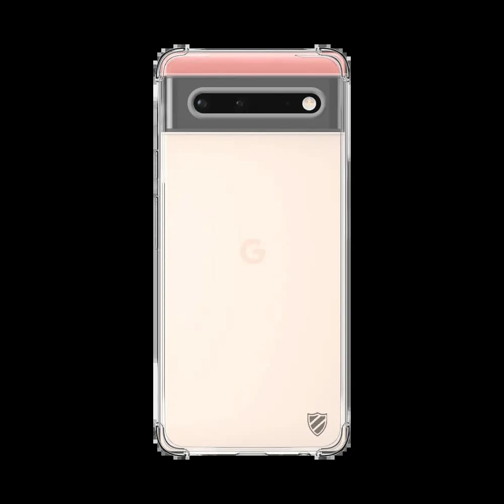 Coque antichoc renforcée silicone Google Pixel 6 PROTECT - Transparent - Vue 2