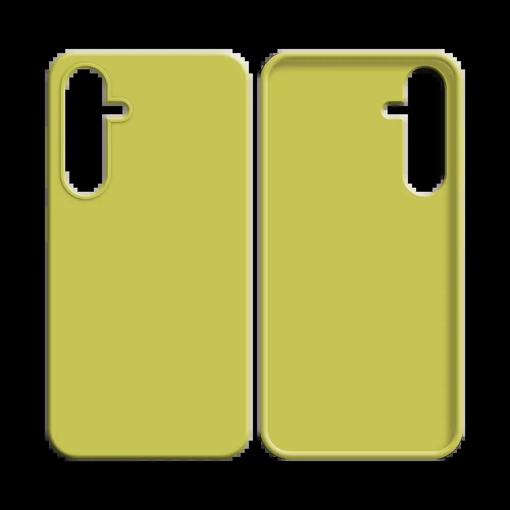 Coque silicone Samsung Galaxy S25+ - Jaune - Vue 2
