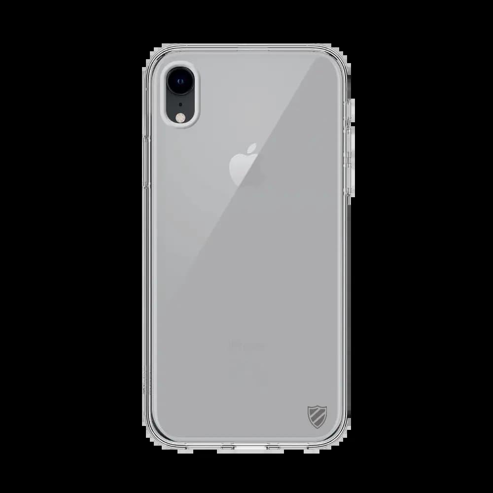 Coque silicone iPhone XR PROTECT - Transparent - Vue 2