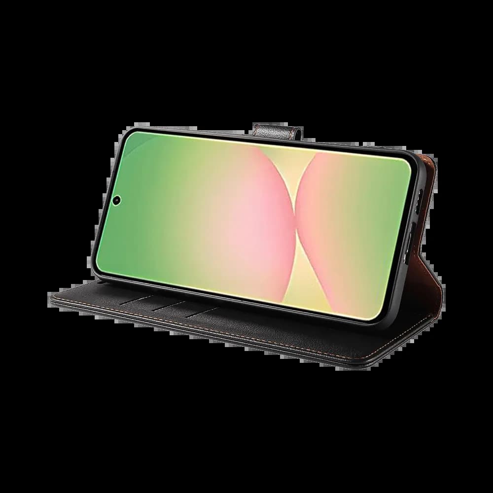 Housse folio anti-RFID Samsung Galaxy A57 5G – PROTECT IP011 Noir - Vue 5