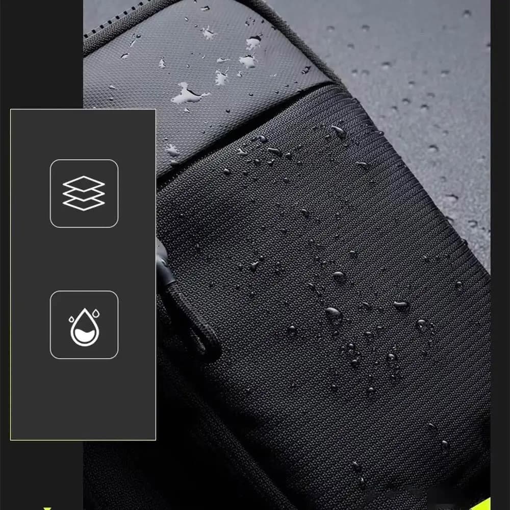 Sac à Bandoulière Noir - Vue 6