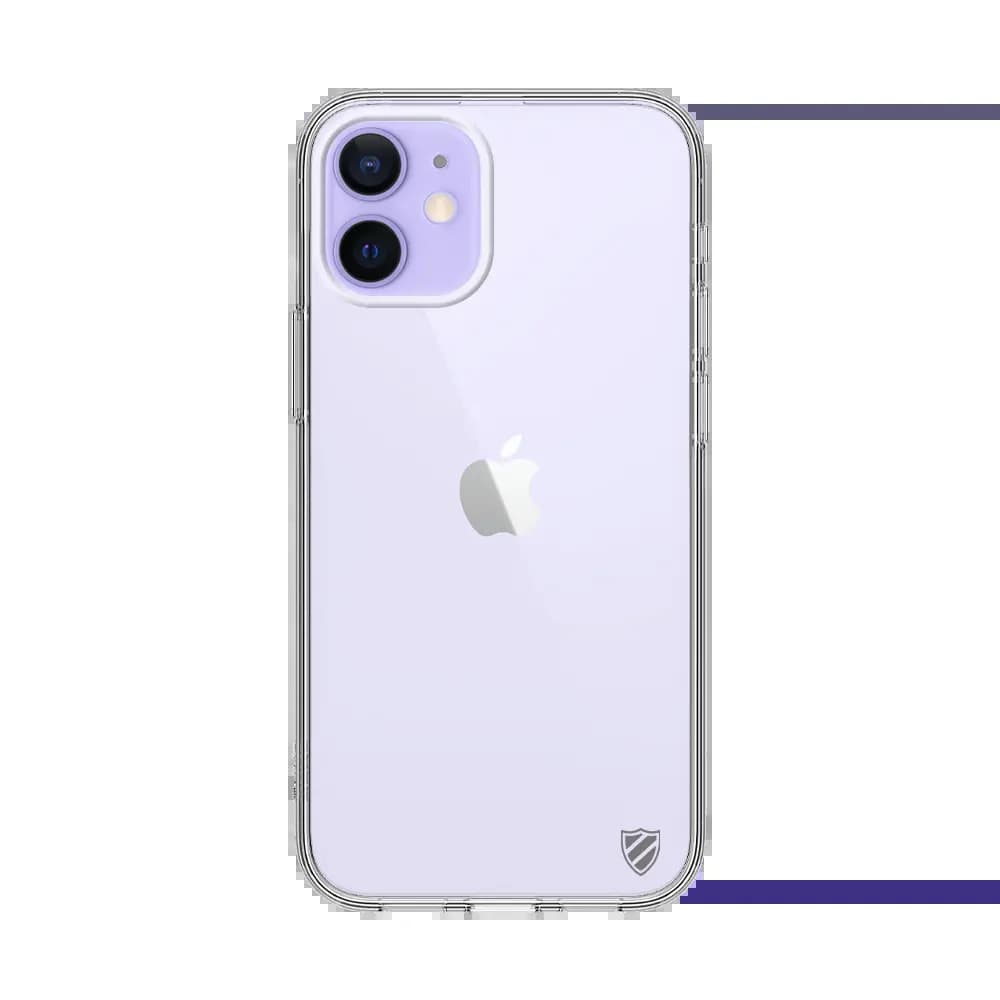 Coque silicone Apple iPhone 12 Mini PROTECT - Transparent - Vue 12