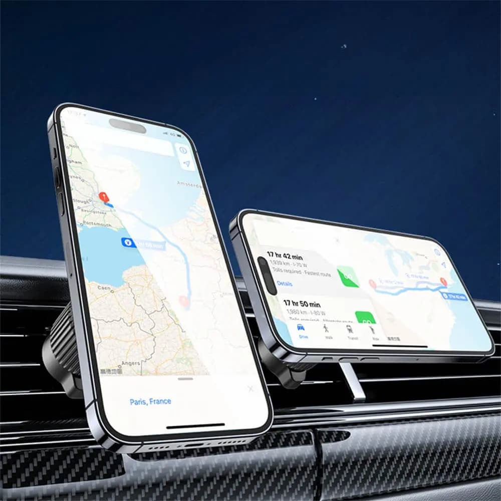 Support smartphone magnétique pour voiture Yesido C252 Noir - Vue 5