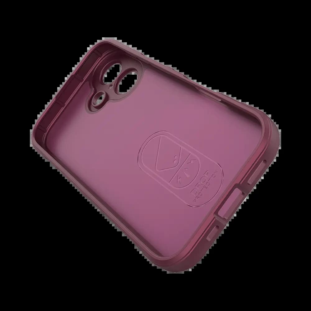 Coque de protection iPhone 16 antichoc renforcée – PROTECT IX008 Prune - Vue 4