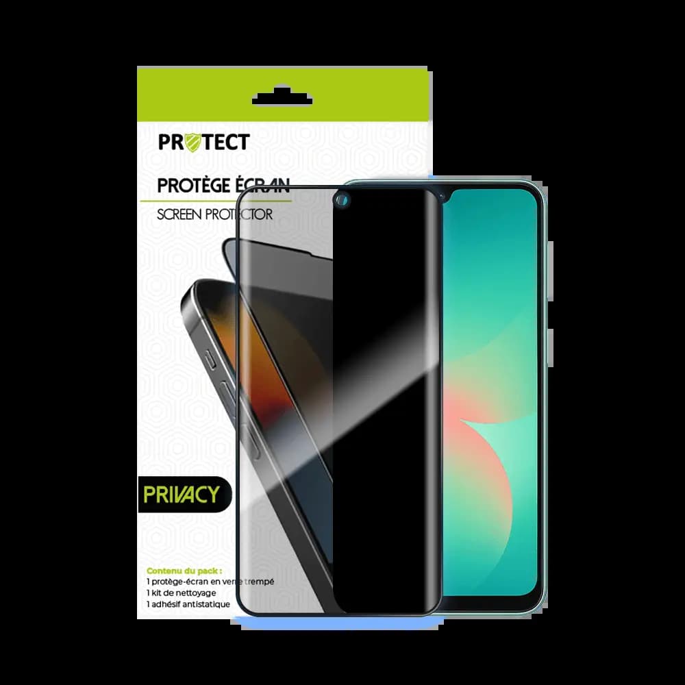Verre trempé anti-espions 9H – Samsung Galaxy A27 5G – PROTECT Transparent - Vue 20