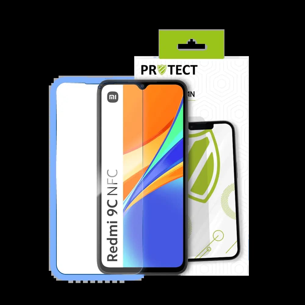 Verre trempé 9H – protection écran Xiaomi Redmi 9C NFC – PROTECT Transparent - Vue 2
