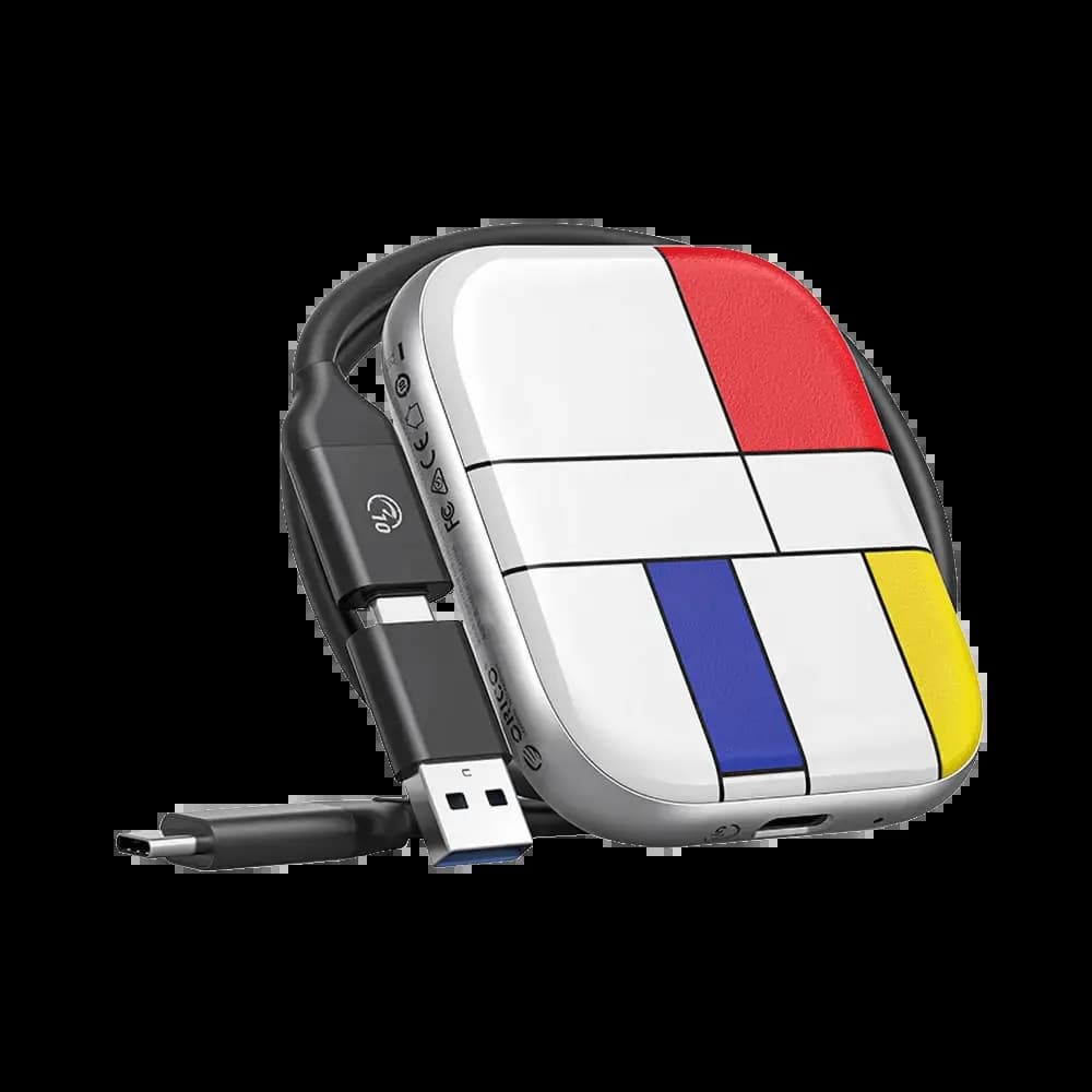 Disque Dur Externe Orico H5 SSD 2.5" 256Go (avec Câble USB-C vers USB-C + USB) - Vue 2