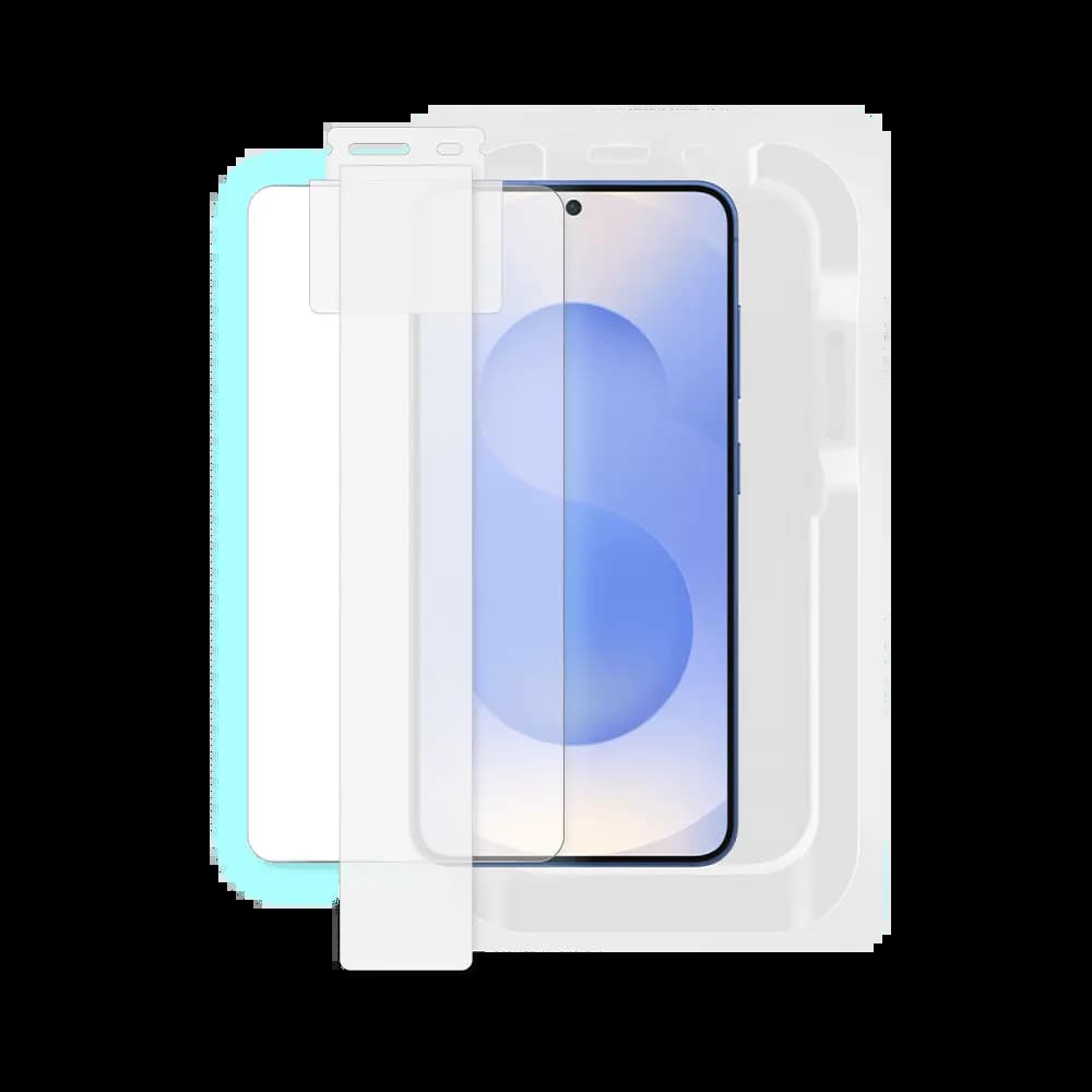 Verre trempé (x2) Samsung Galaxy S24 5G / S25 - applicateur installation facile - PROTECT - Vue 2