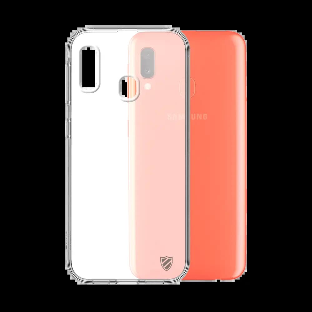 Coque Silicone PROTECT pour Samsung Galaxy A20e Transparent
