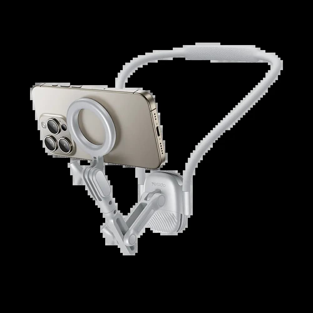Support Smartphone Magnétique Yesido C332 Blanc