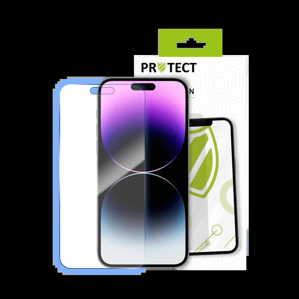 Verre trempé 9H – protection écran Apple iPhone 14 Pro Max – PROTECT Transparent - Vue 2