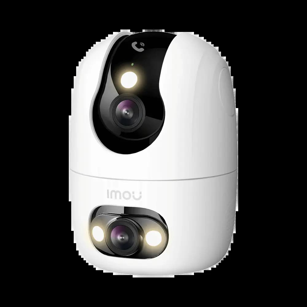 Caméra de surveillance intérieure Wi-Fi double objectif IMOU Ranger Dual — protection 360° et détection IA