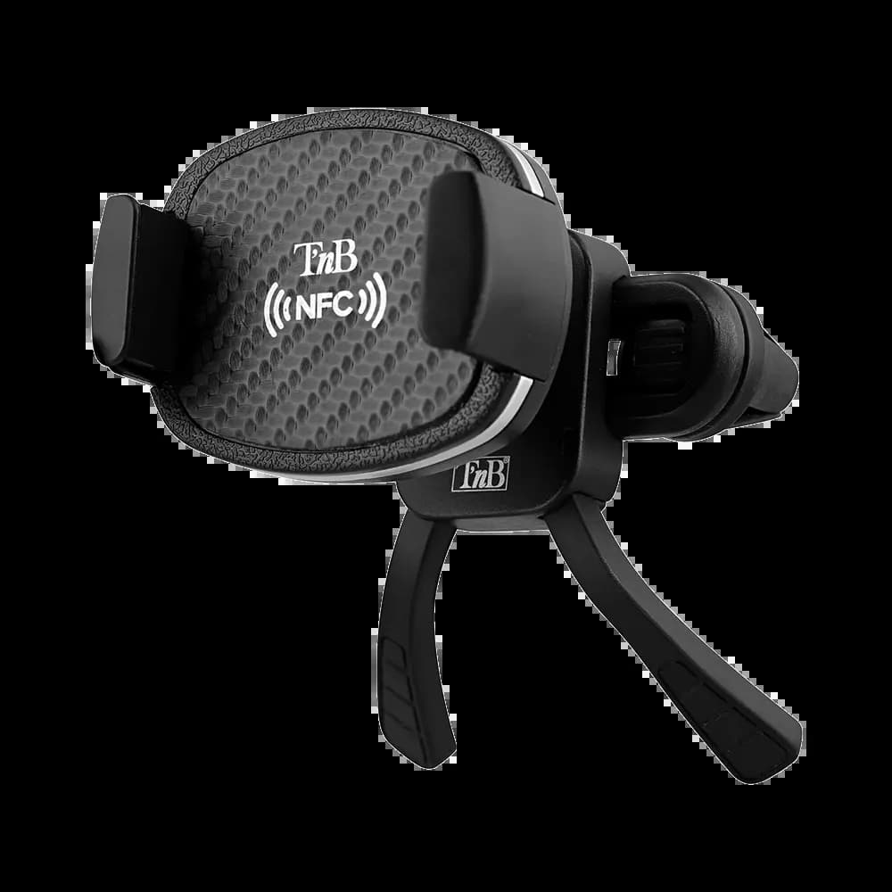 Support Smartphone pour Voiture T'nb avec NFC (Grille d'Aération) Noir - Vue 2