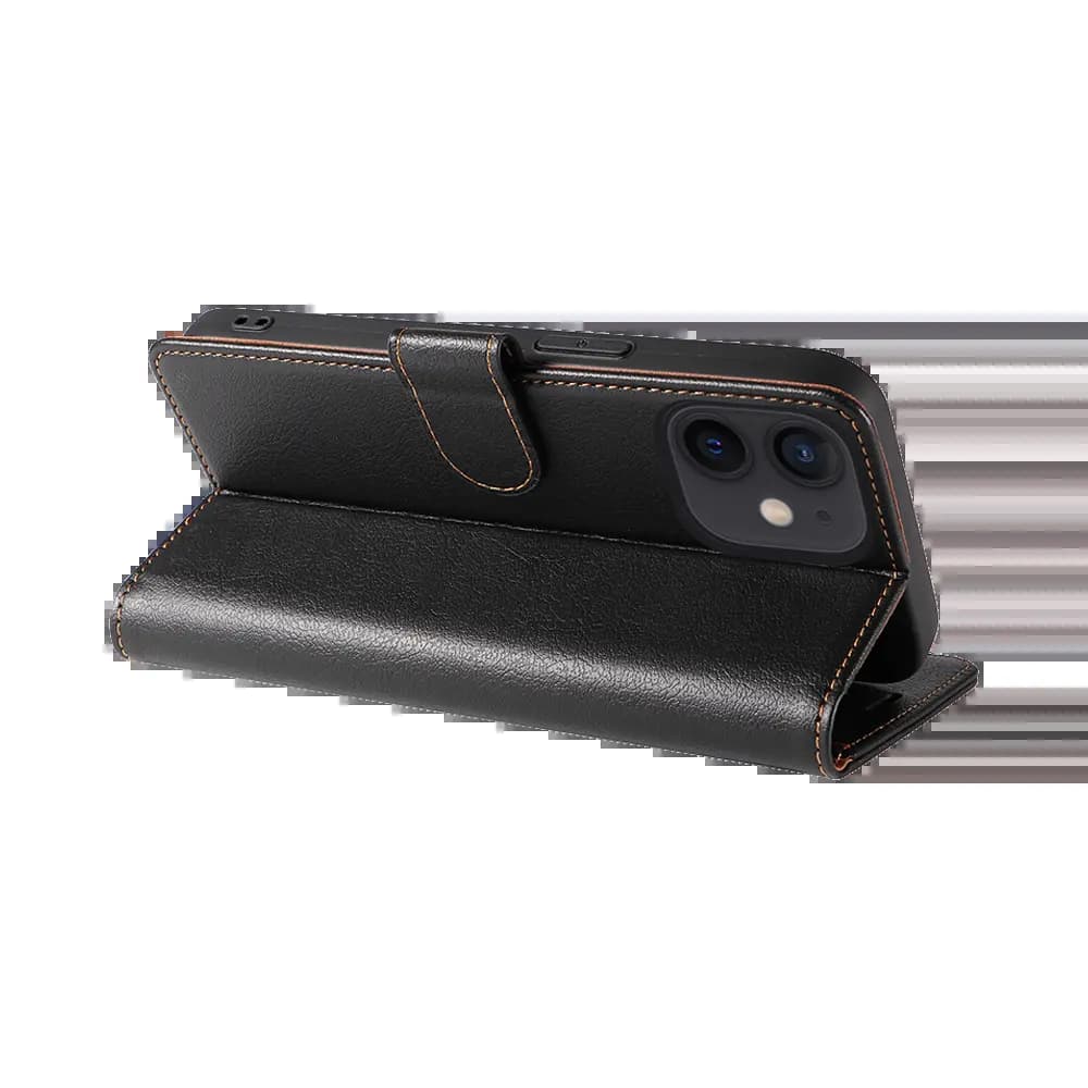 Housse folio anti-RFID iPhone 12 mini – PROTECT IP011 Noir - Vue 2