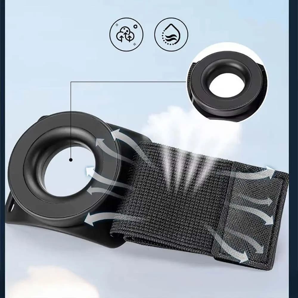 Support Smartphone Universel MagSafe pour Poignet Rotatif 360° Noir - Vue 10