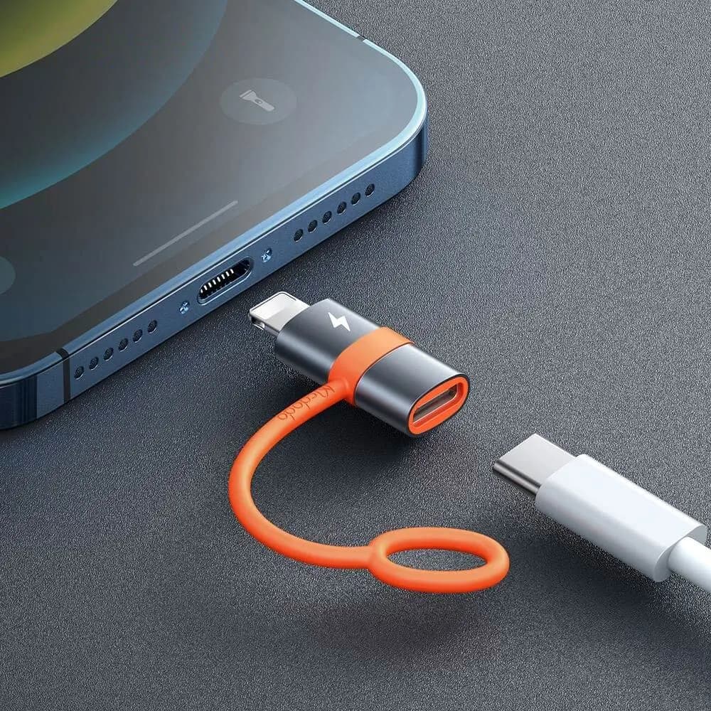 Adaptateur OTG USB-C femelle vers Lightning mâle Mcdodo OT-0510 Noir - Vue 2