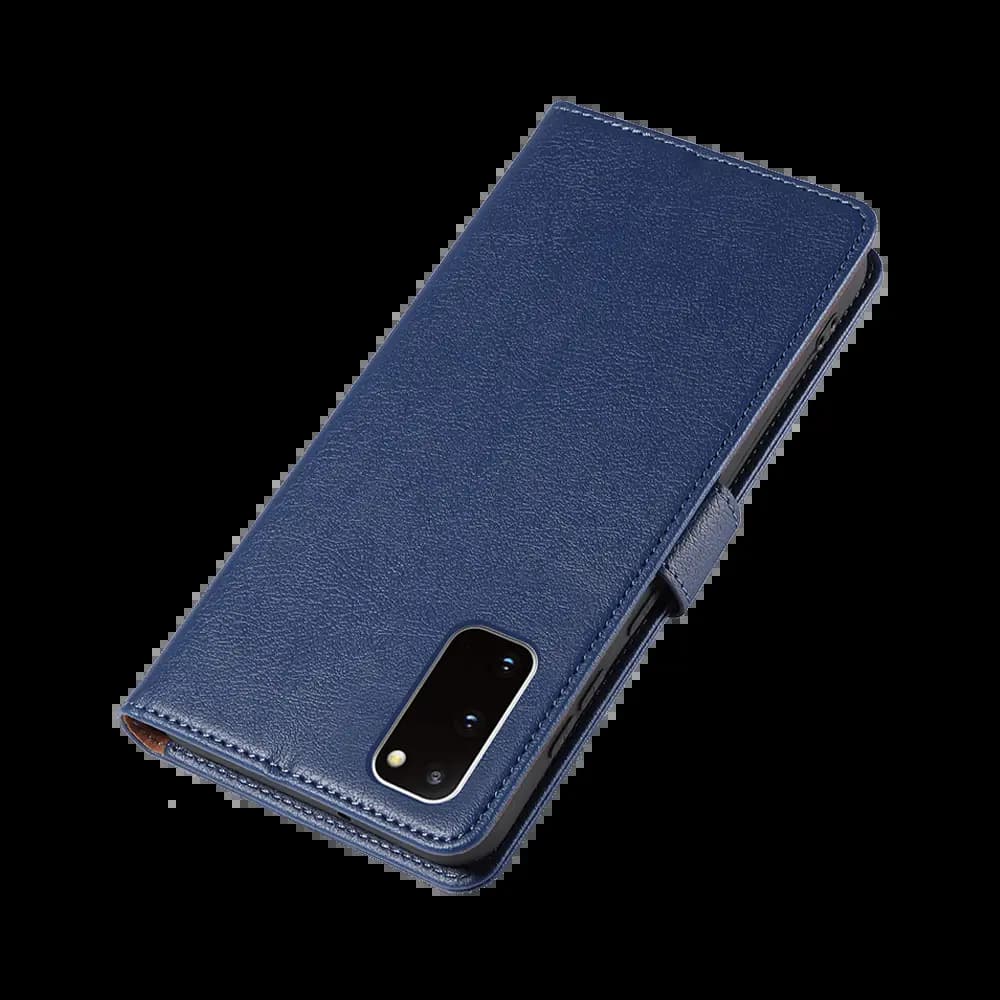 Housse folio anti-RFID Samsung Galaxy S20 FE – PROTECT IP011 Bleu Marine - Vue 6
