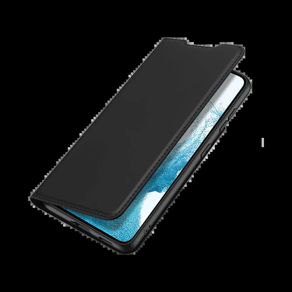 Housse folio Samsung Galaxy S22+ porte-carte – Dux Ducis Skin Pro Noir - Vue 3