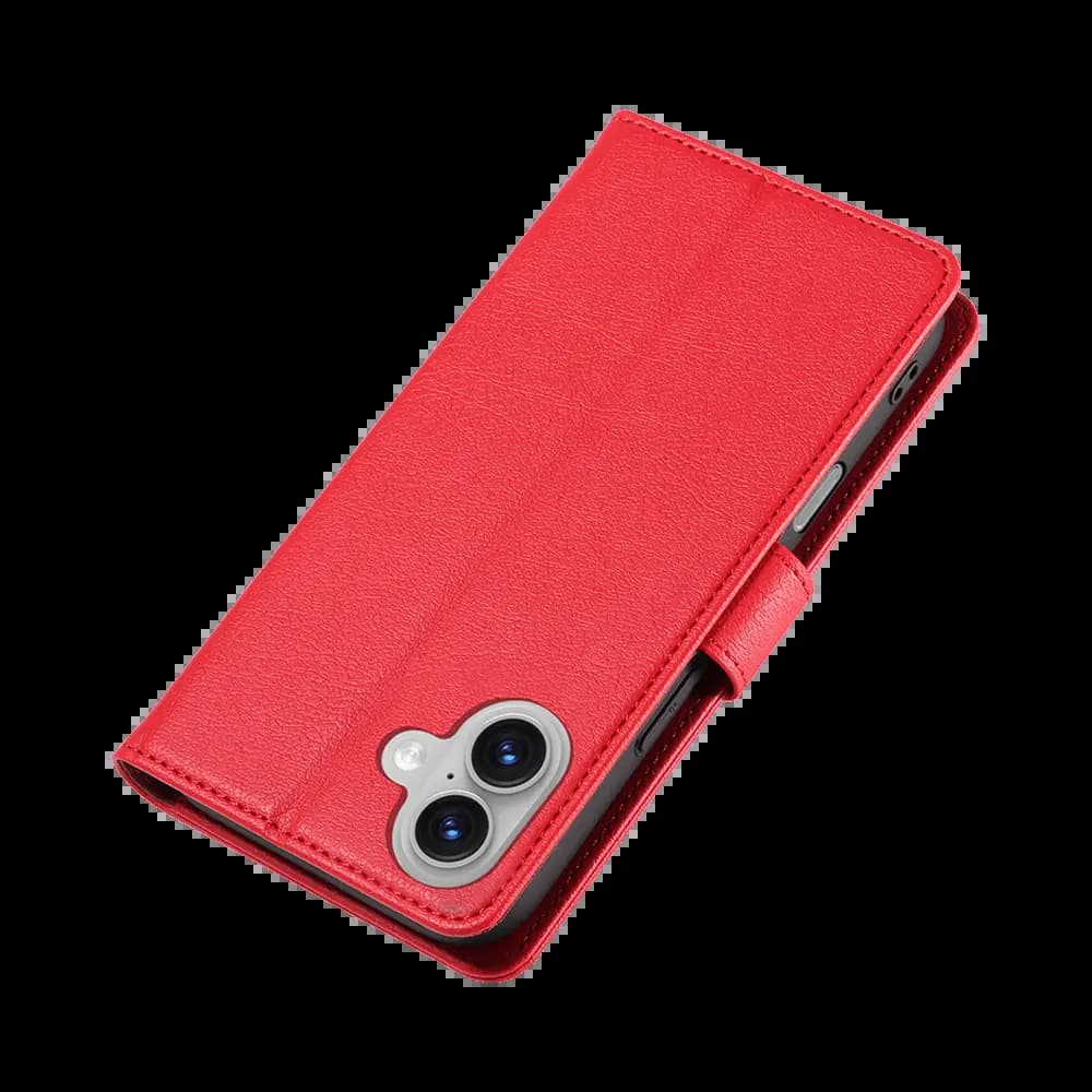 Housse folio anti-RFID iPhone 17 – PROTECT IP011 Rouge - Vue 6