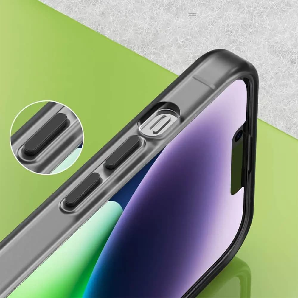 Coque MagSafe bi-matière –  iPhone 14 Plus – PROTECT MF-006 Noir - Vue 3