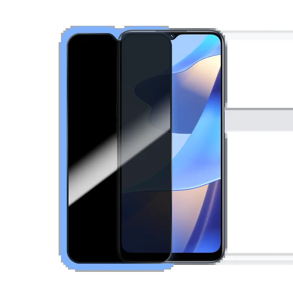 Verre trempé anti-espions 9H – compatible OPPO A16 4G / A16s – PROTECT Transparent