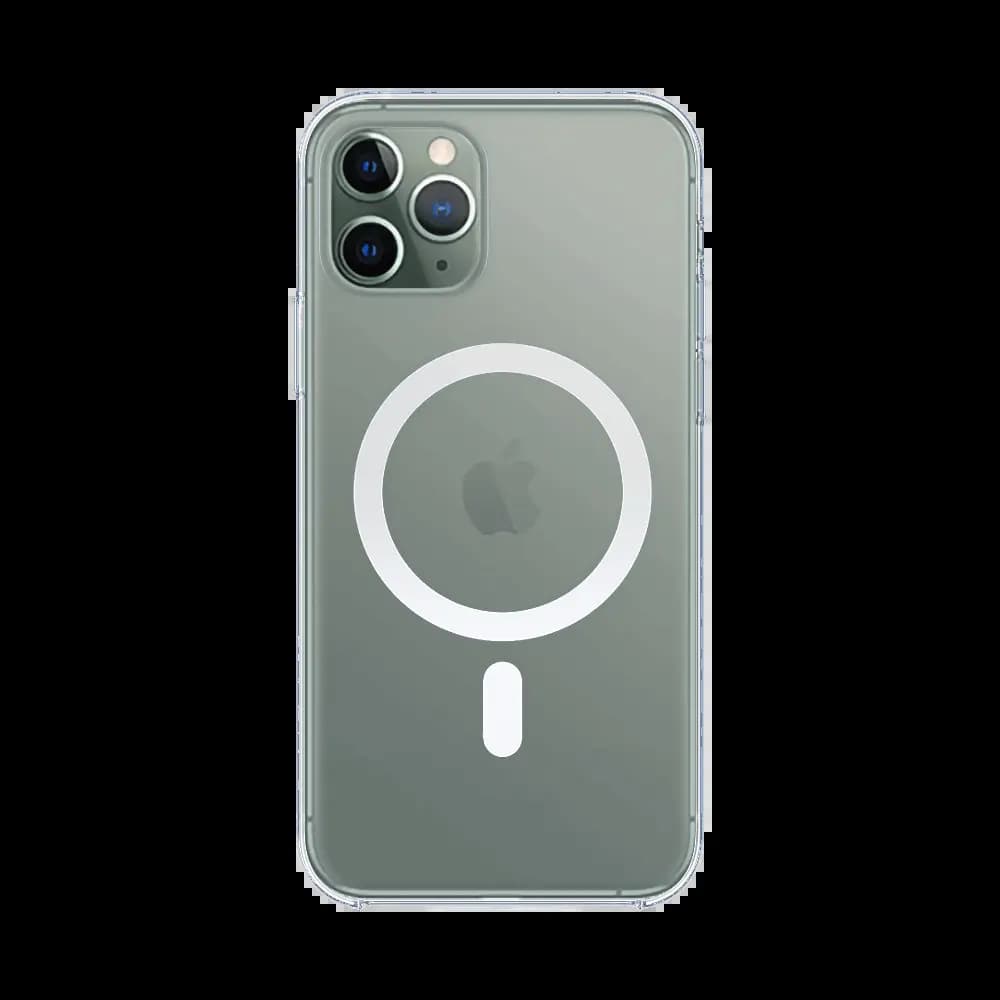 Coque transparente silicone MagSafe – iPhone 11 Pro  - Vue 12