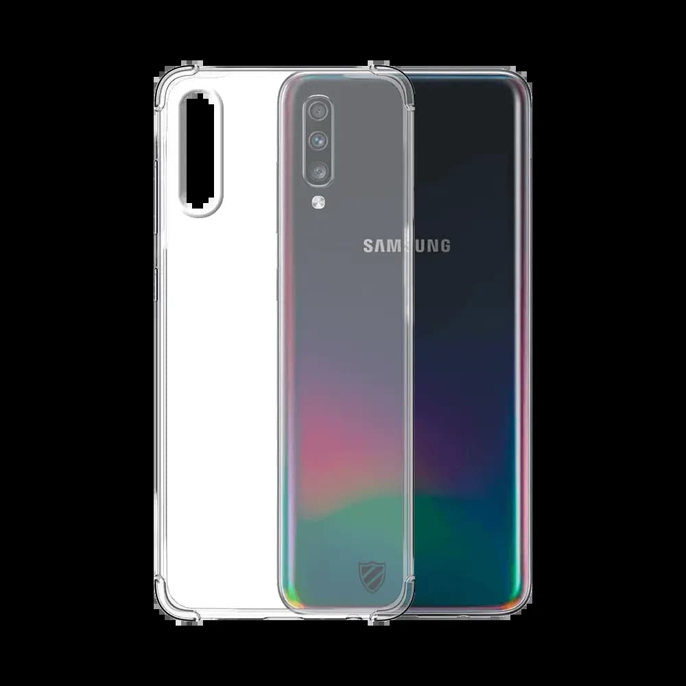 Coque antichoc renforcée transparente – Samsung Galaxy A70 – silicone PROTECT