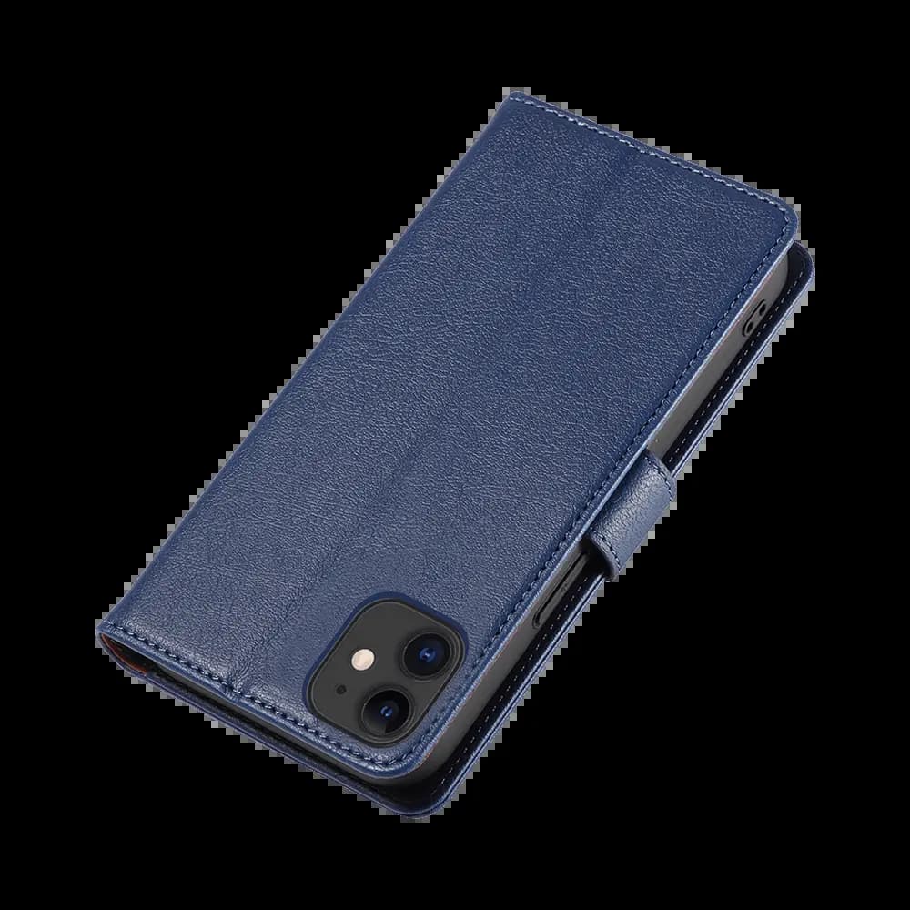 Housse folio anti-RFID iPhone 11 – PROTECT IP011 Bleu Marine - Vue 6