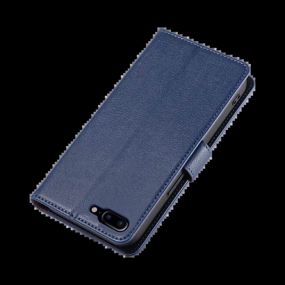 Housse folio anti-RFID iPhone 7 Plus / 8 Plus – PROTECT IP011 Bleu Marine - Vue 6
